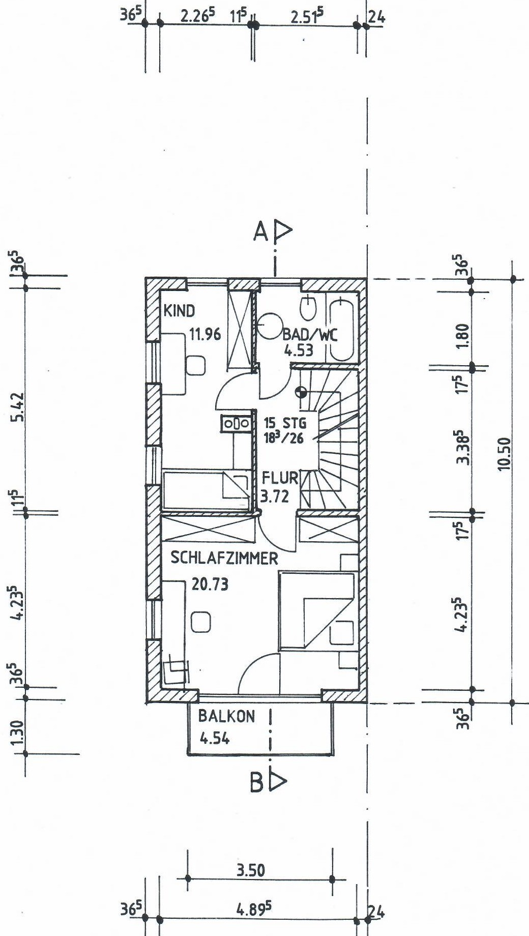 Grundriss-Obergeschoss