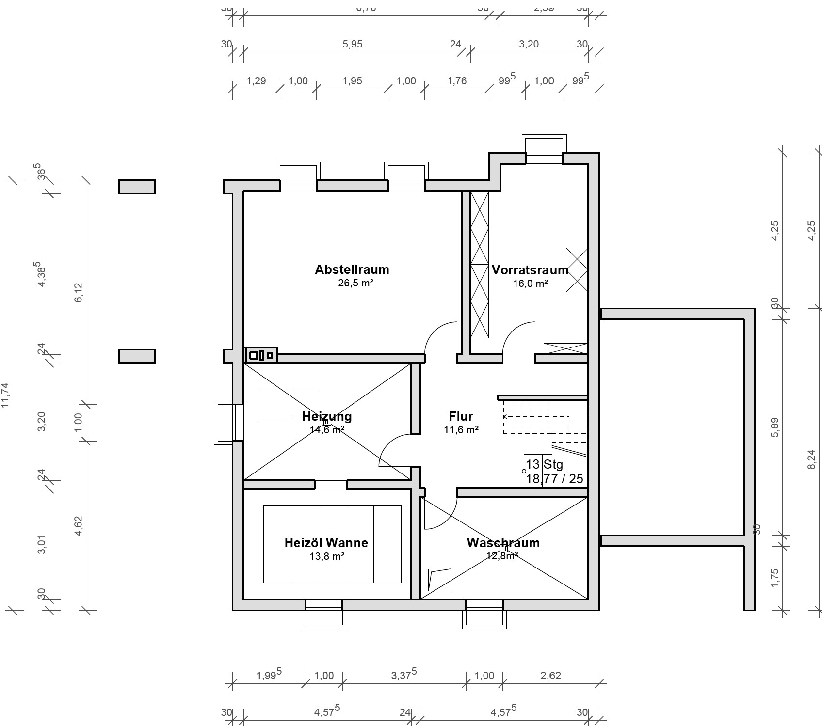 Grundriss-Kellergeschoss