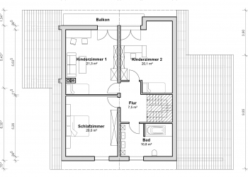 Grundriss-Obergeschoss