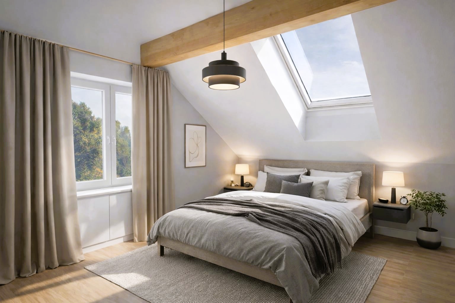 Beispiel-DG-Schlafzimmer