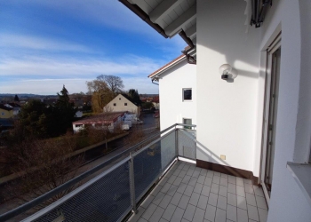 Westbalkon mit Markise